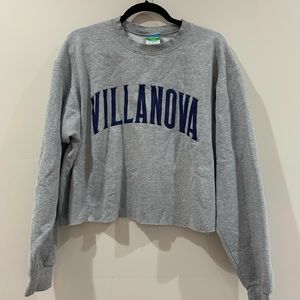 Villanova University Cropped Crewneck